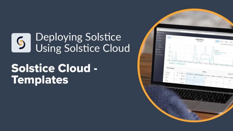 Lesson 6 Solstice Cloud - Templates