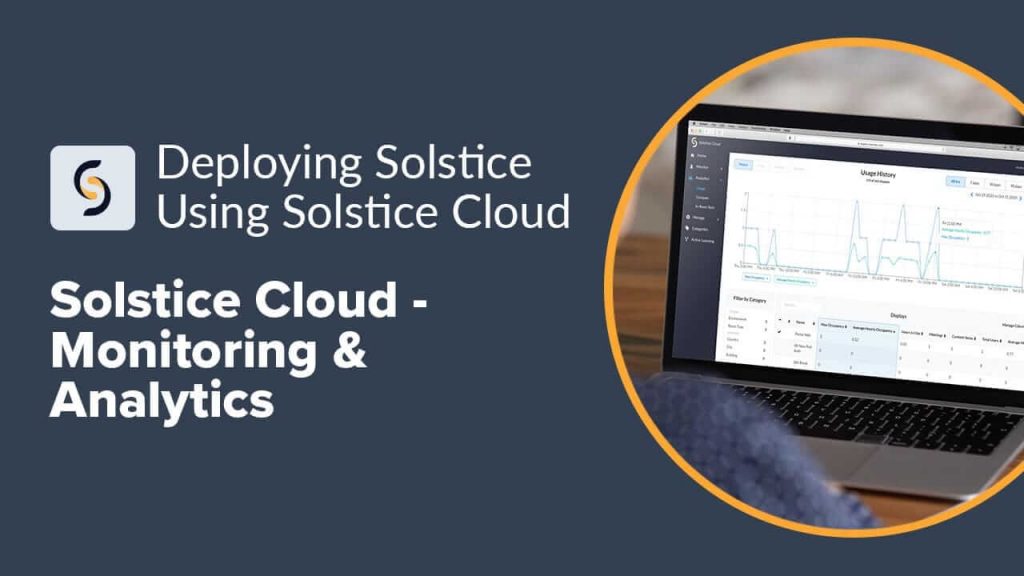 Lesson 8 Solstice Cloud - Monitoring & Analytics