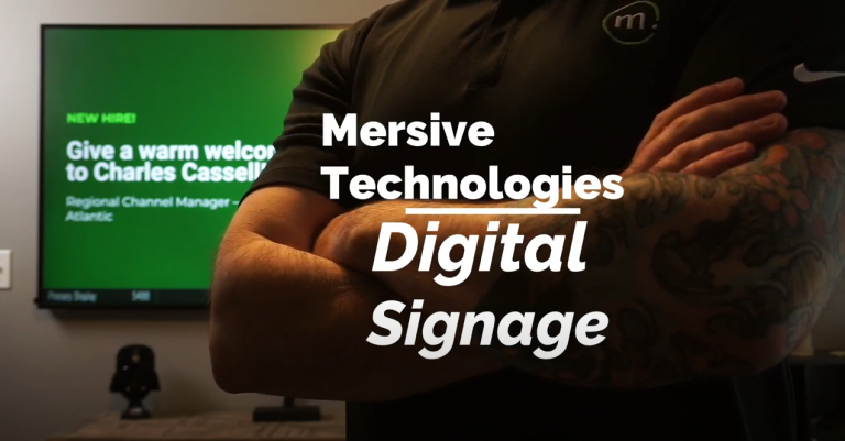 Mersive Minute - Digital Signage