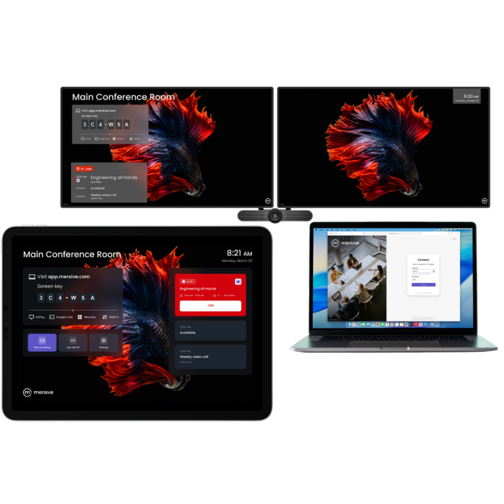 Mersive Tablet setup